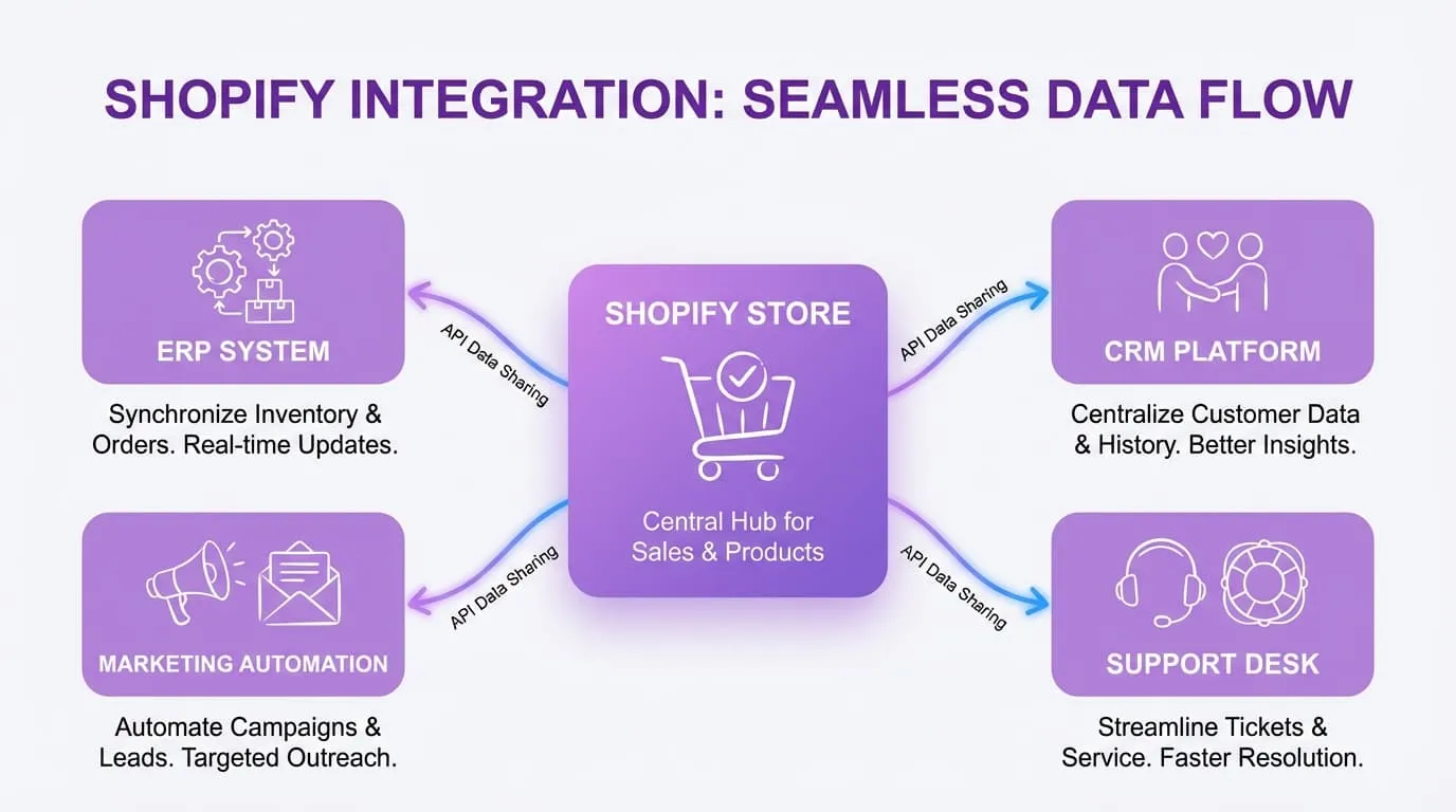 Shopify Plus ERP automated data bridge - Shopify Plus B2B: Bridge Your ERP Chasm [Automate Order-to-Cash]