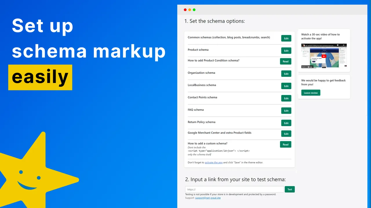 shopify product schema markup json-ld - Shopify SEO Audit: Recovering from the March Update