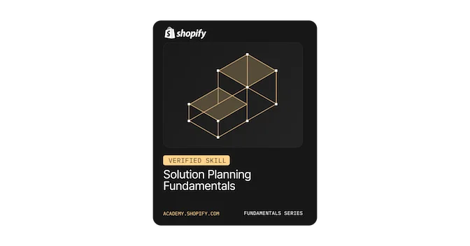 Solution Planning Fundamentals