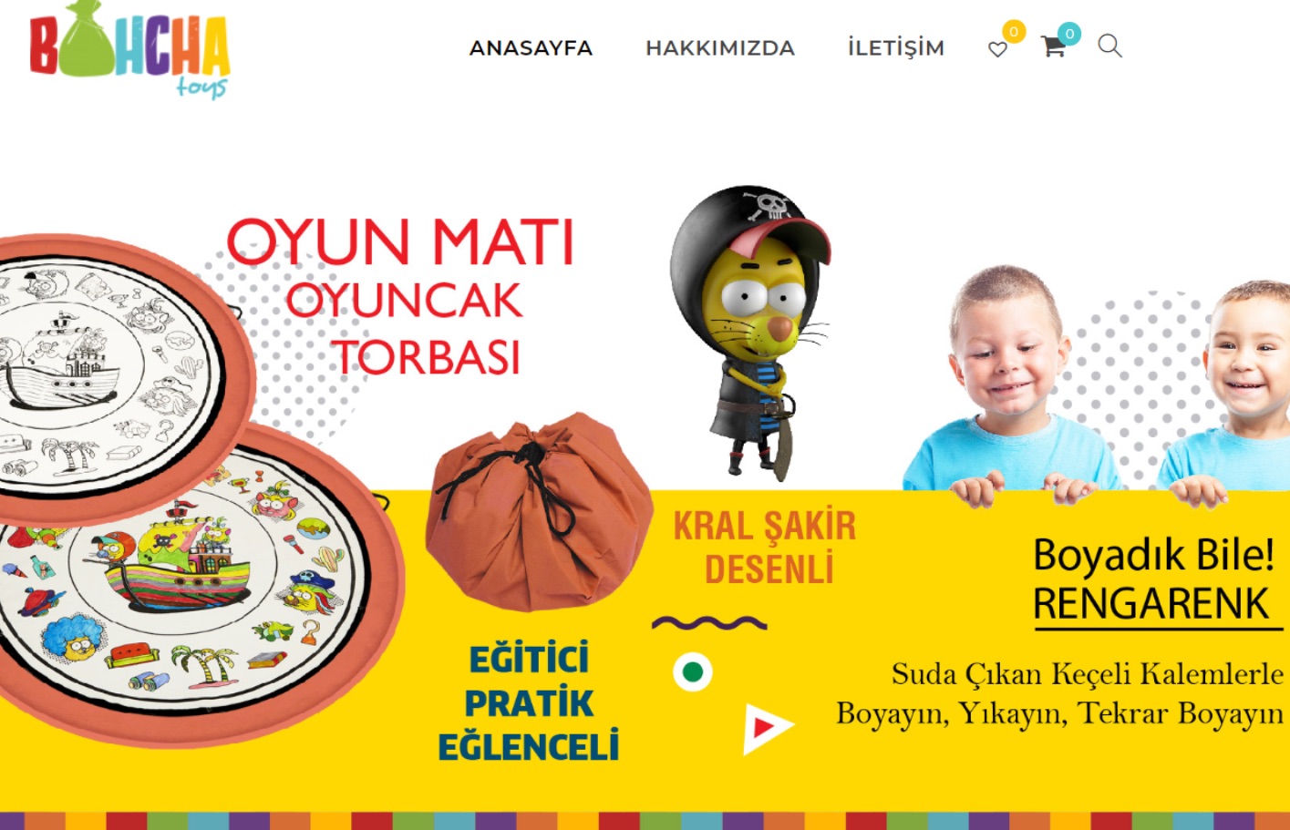 Bohcha Toys WooCommerce store